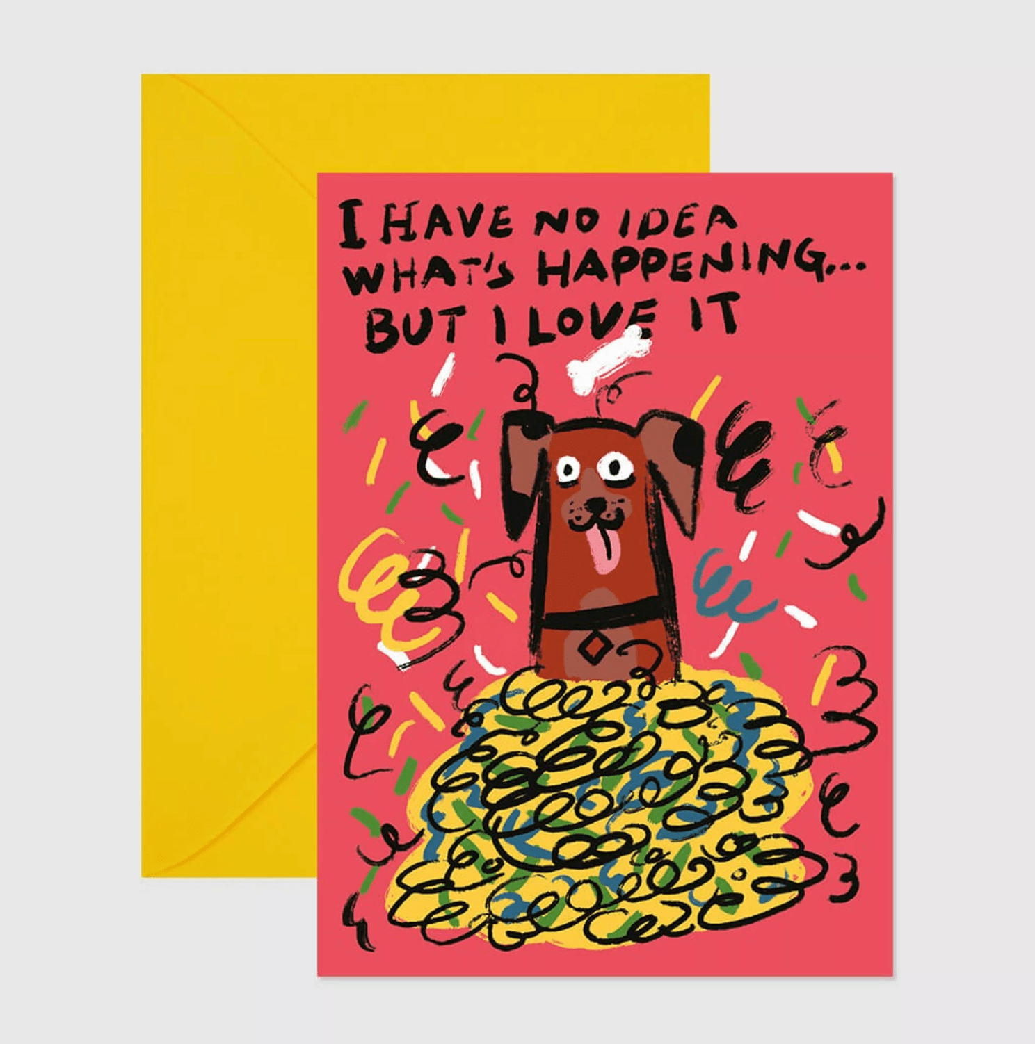 Carte avec enveloppe - Farfelue