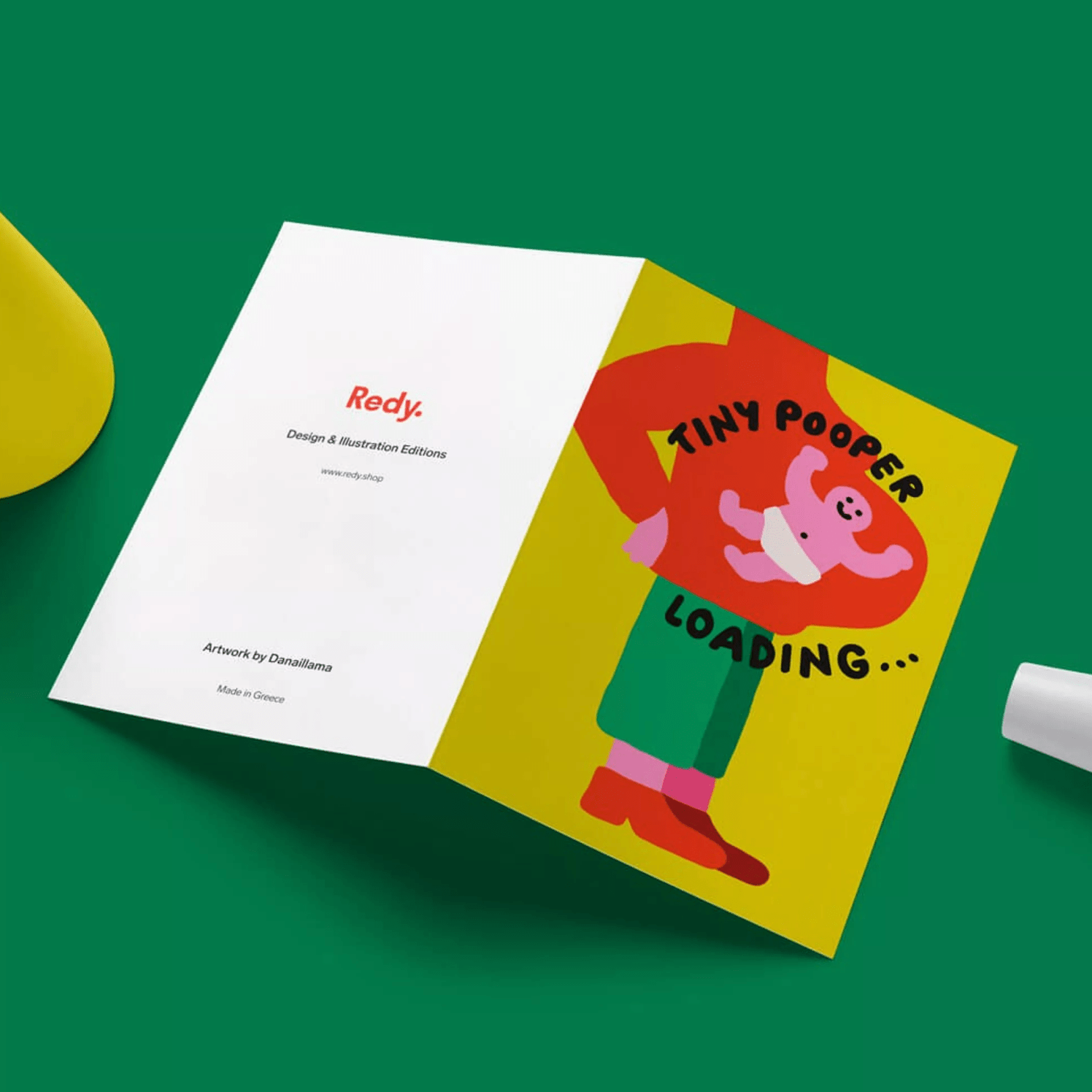 Carte avec enveloppe - Farfelue