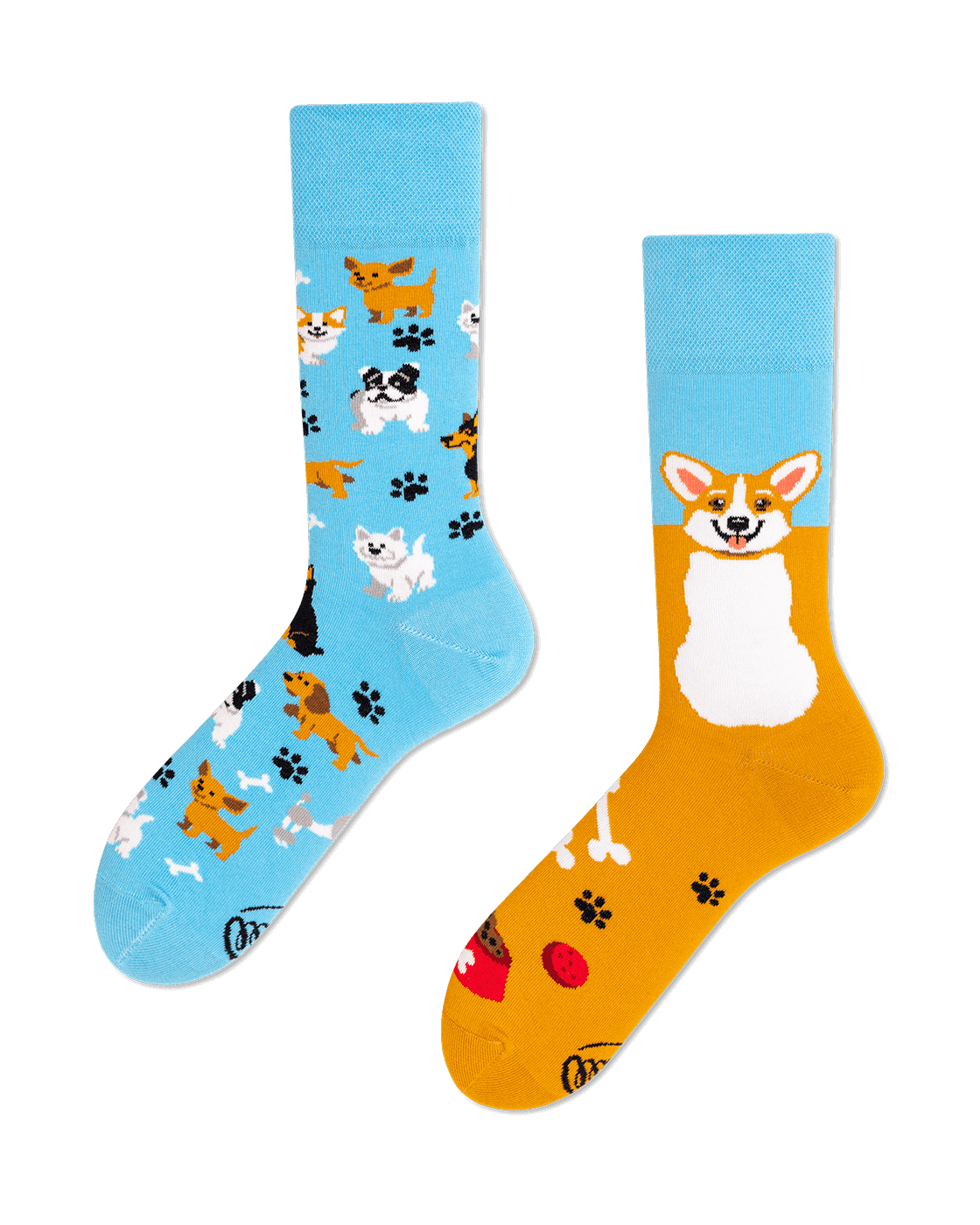 Chaussettes dépareillées ManyMornings - Farfelue