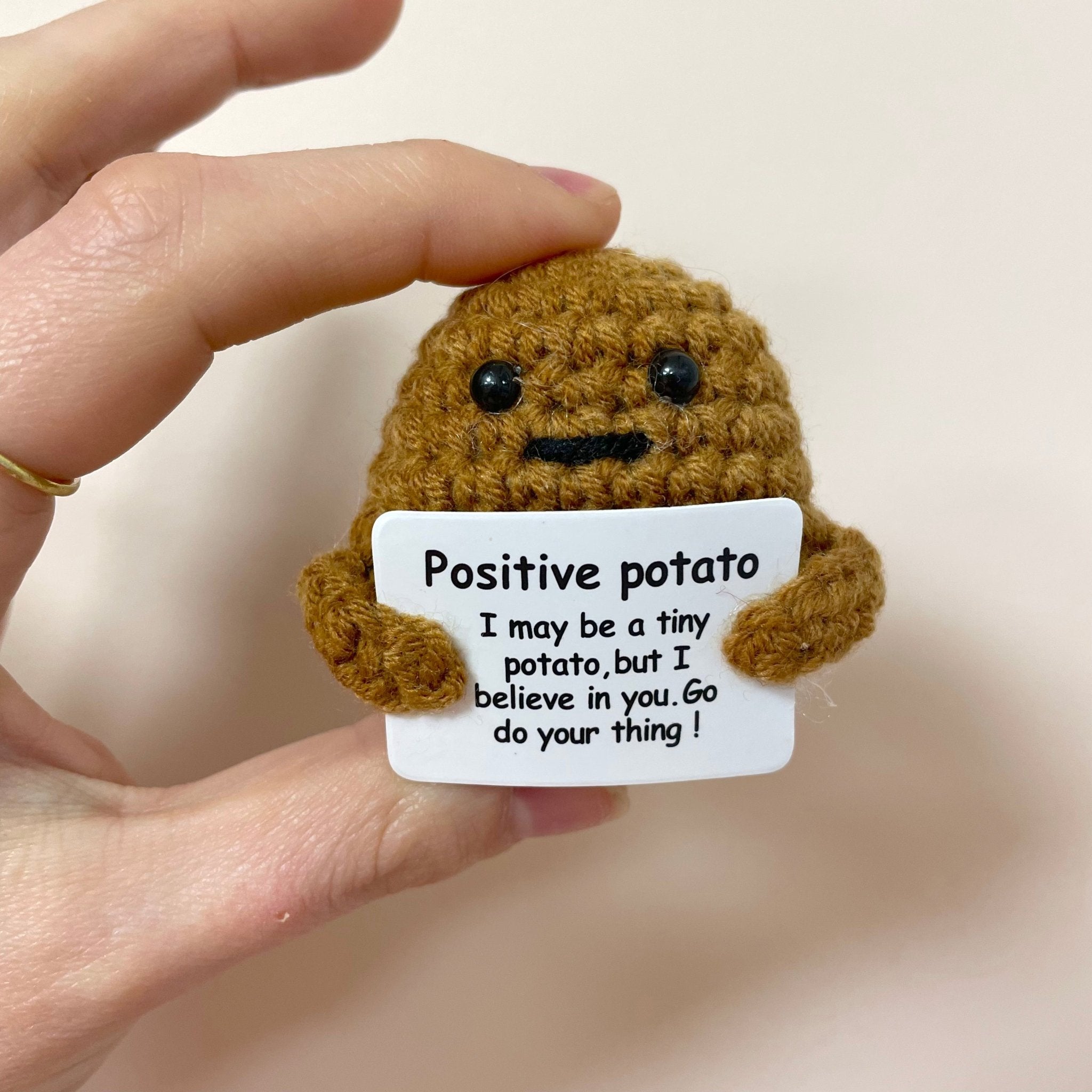 Patate Positive en crochet - Farfelue