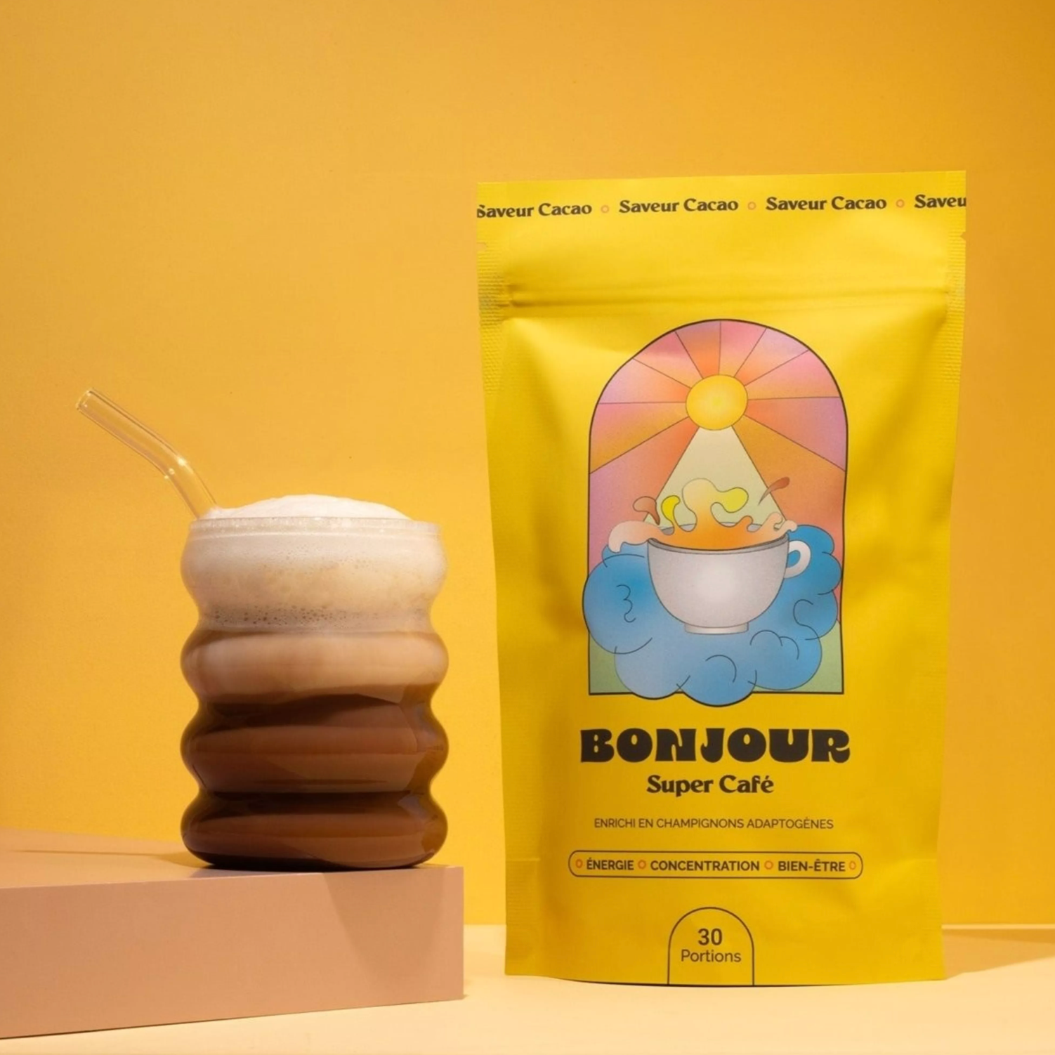 Café adaptogène Bonjour