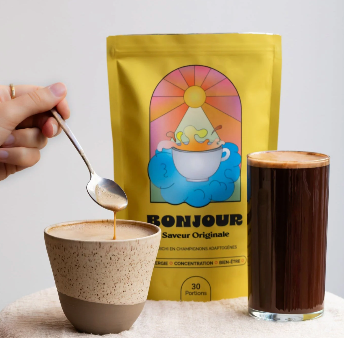 Café adaptogène Bonjour