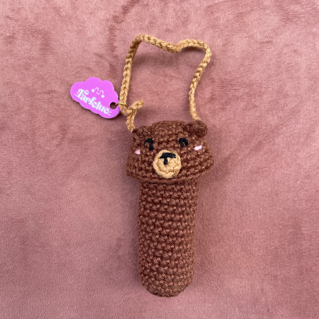 Porte Baume à Lèvre en crochet