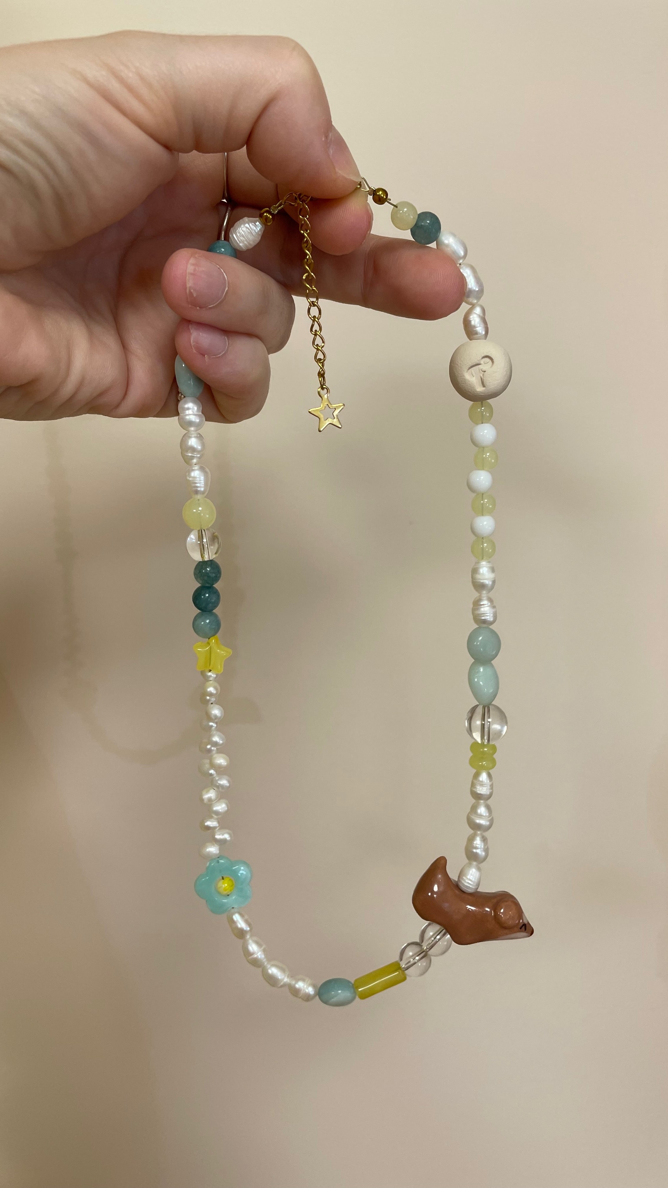 Collier en perles FARFELUE x MIMIBAZAR