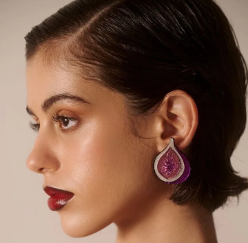 Boucle d'Oreille Funk Da Queen (l'unité)
