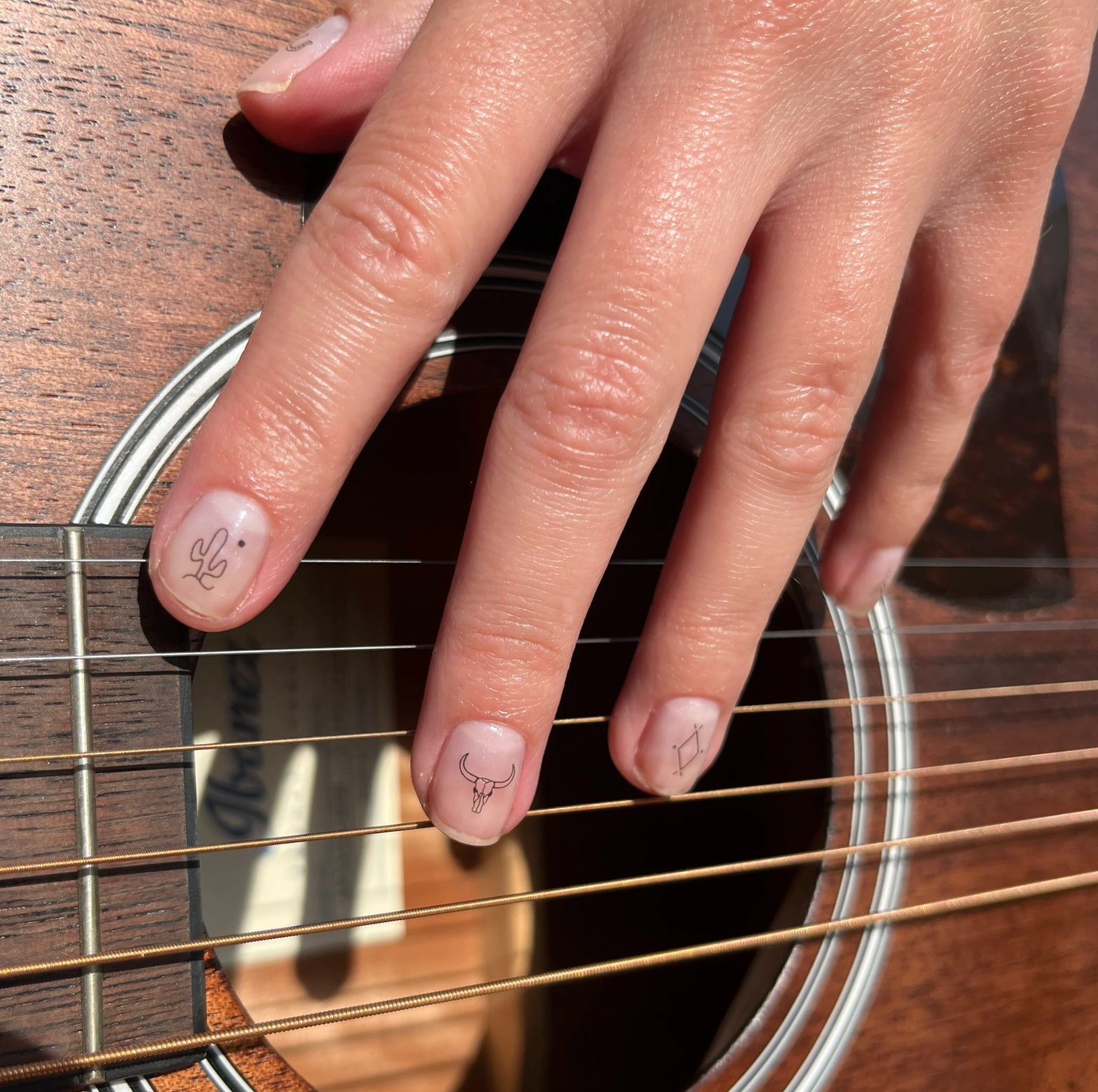 Planche de Nail Tattoo