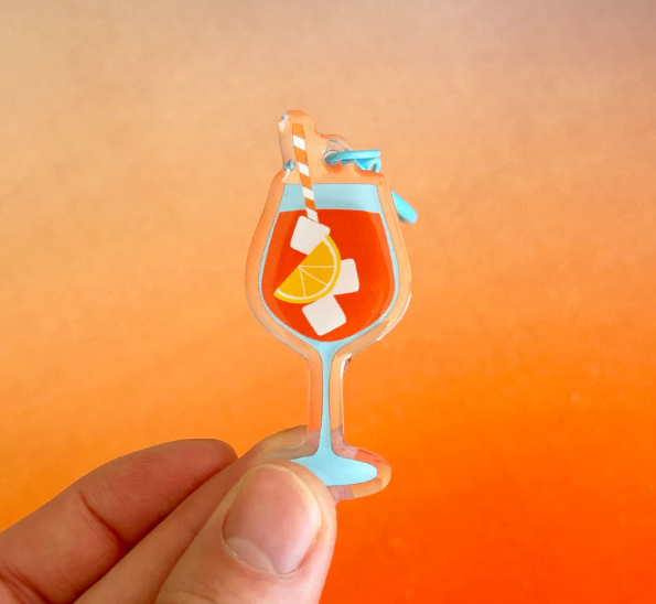 Porte clés Soleil Mojito