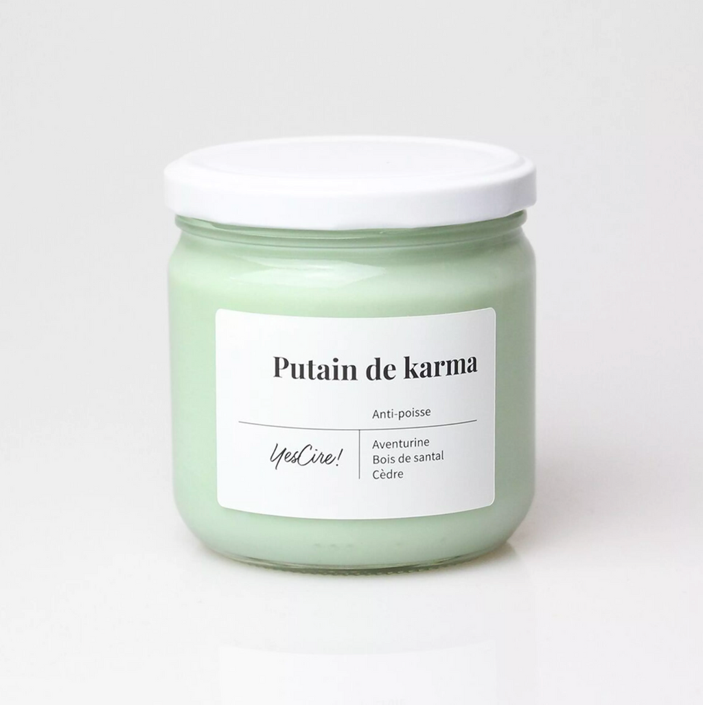 Bougie Lithothérapie Yes Cire