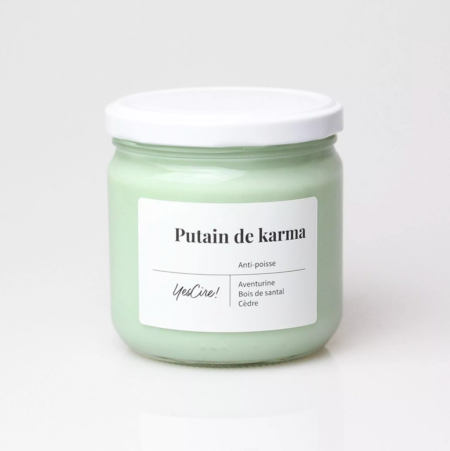 Bougie Lithothérapie Yes Cire