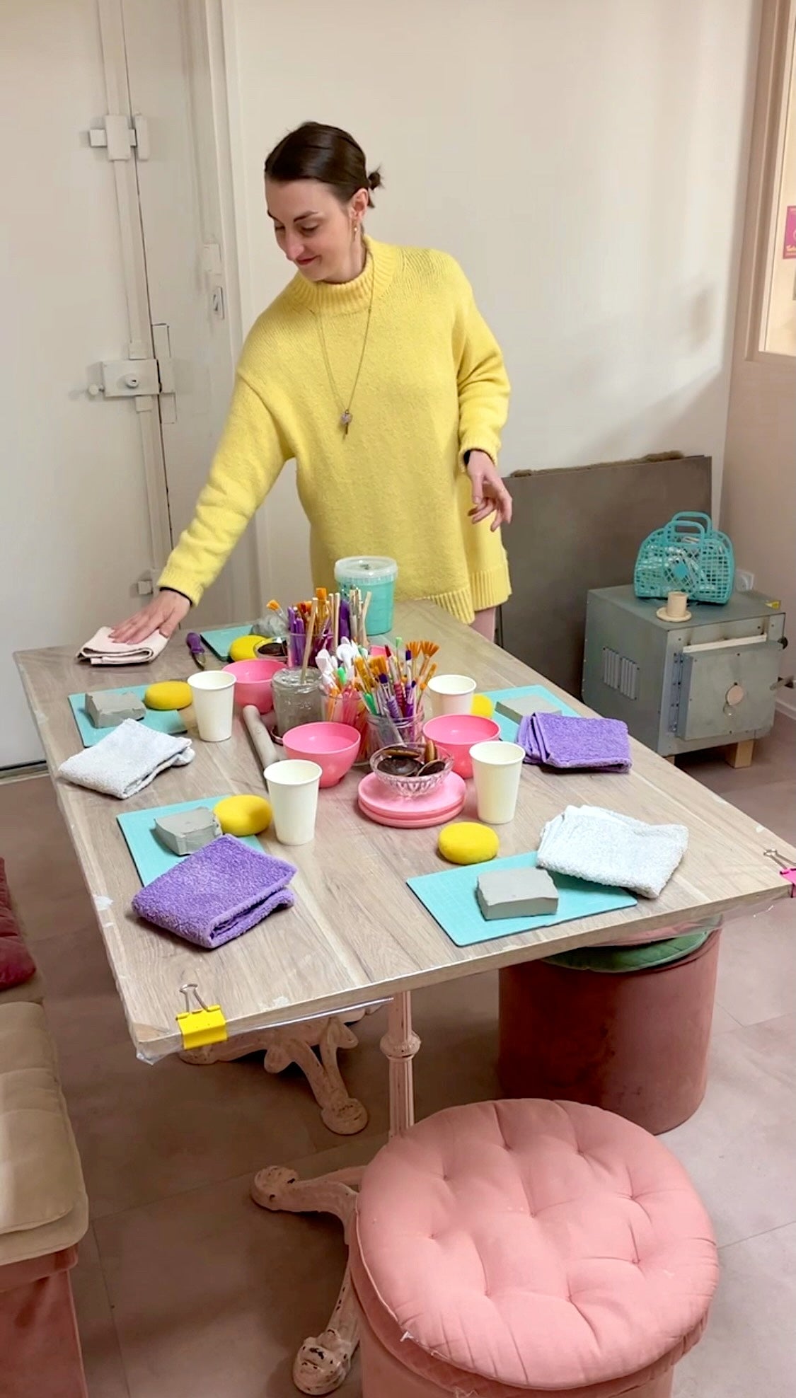 Atelier Poterie BONUS 𝗠𝗼𝗱𝗲𝗹𝗲 𝘁𝗮 𝘁𝗮𝘀𝘀𝗲 - Farfelue