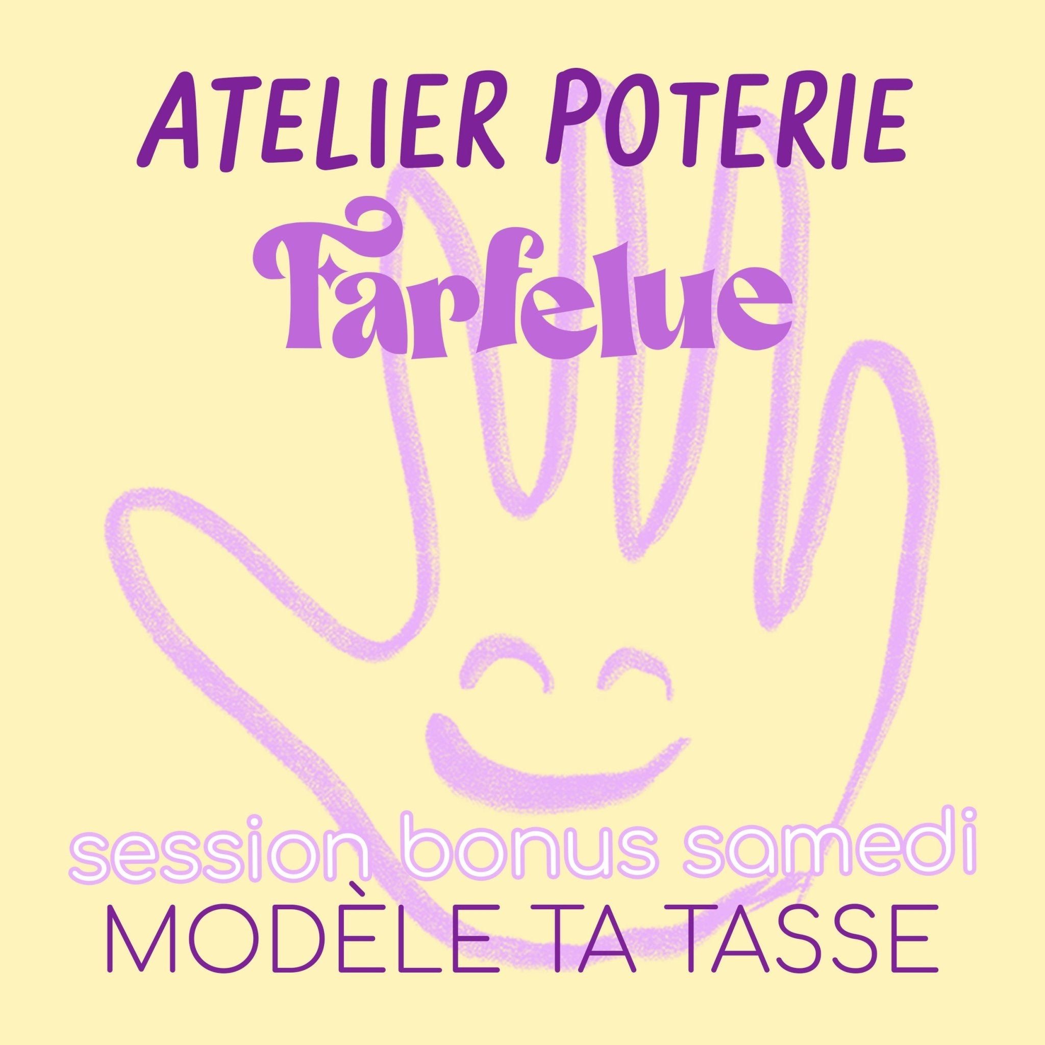 Atelier Poterie BONUS 𝗠𝗼𝗱𝗲𝗹𝗲 𝘁𝗮 𝘁𝗮𝘀𝘀𝗲 - Farfelue