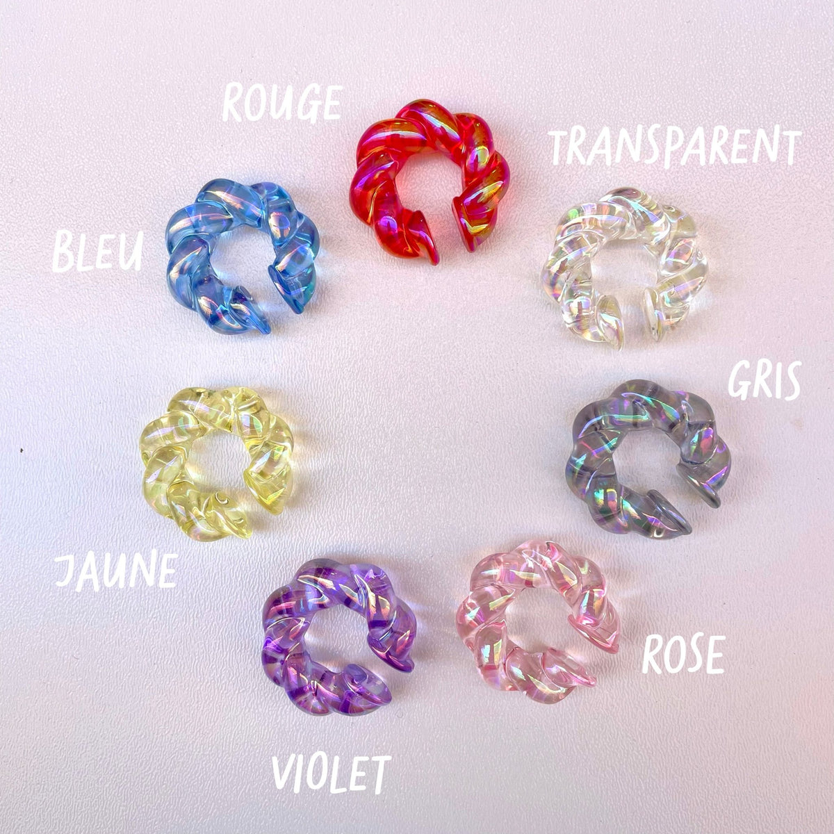 Bague d'Oreille transparente - Farfelue