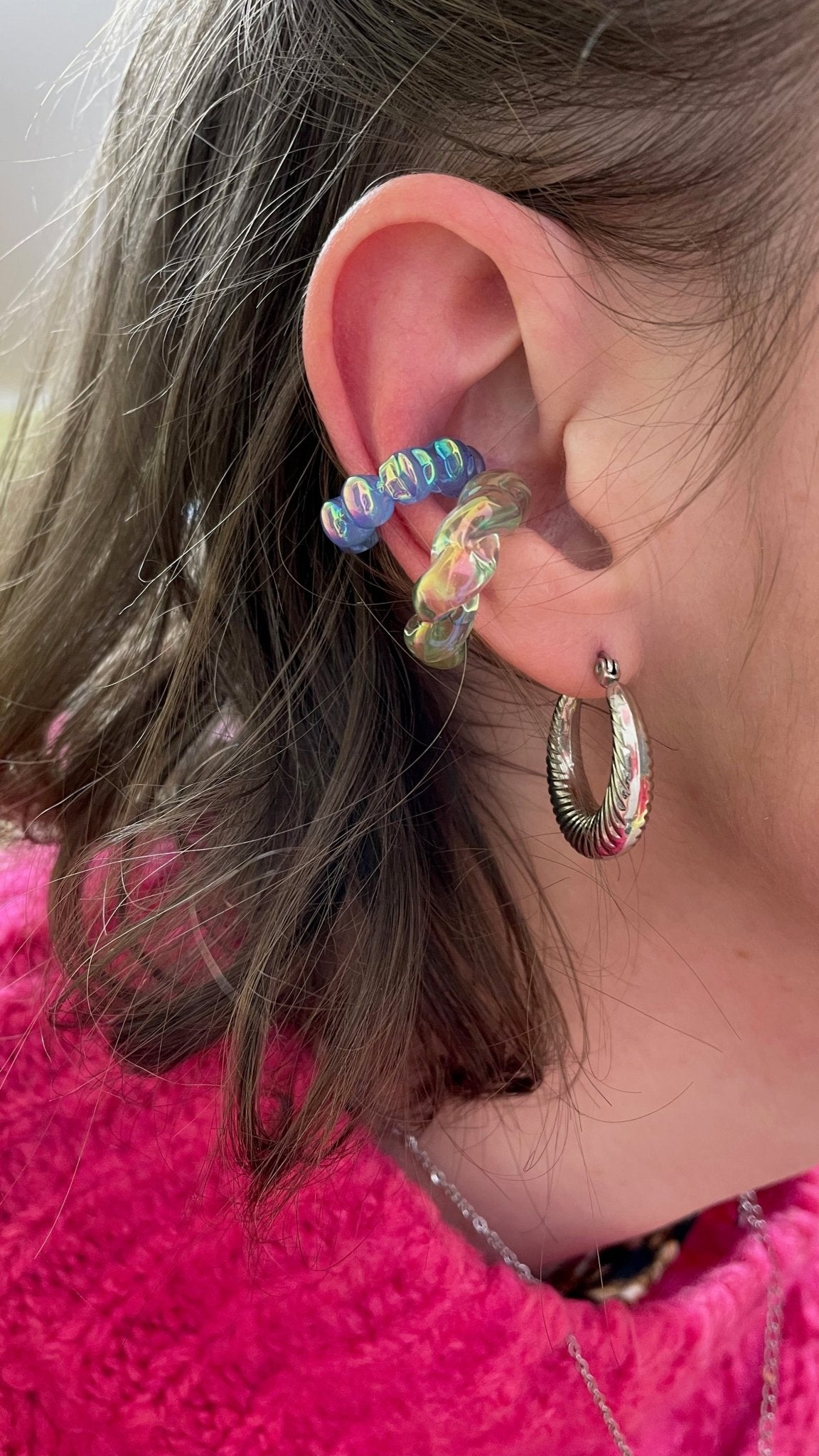 Bague d'Oreille transparente - Farfelue