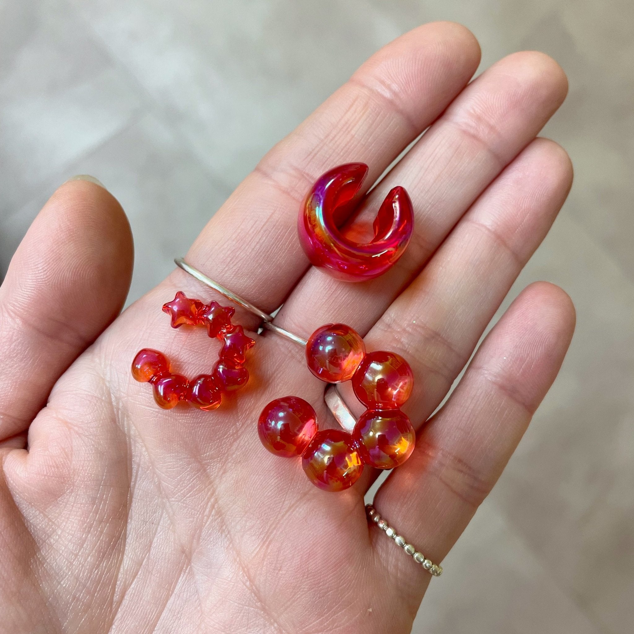 Bague d'Oreille transparente - Farfelue