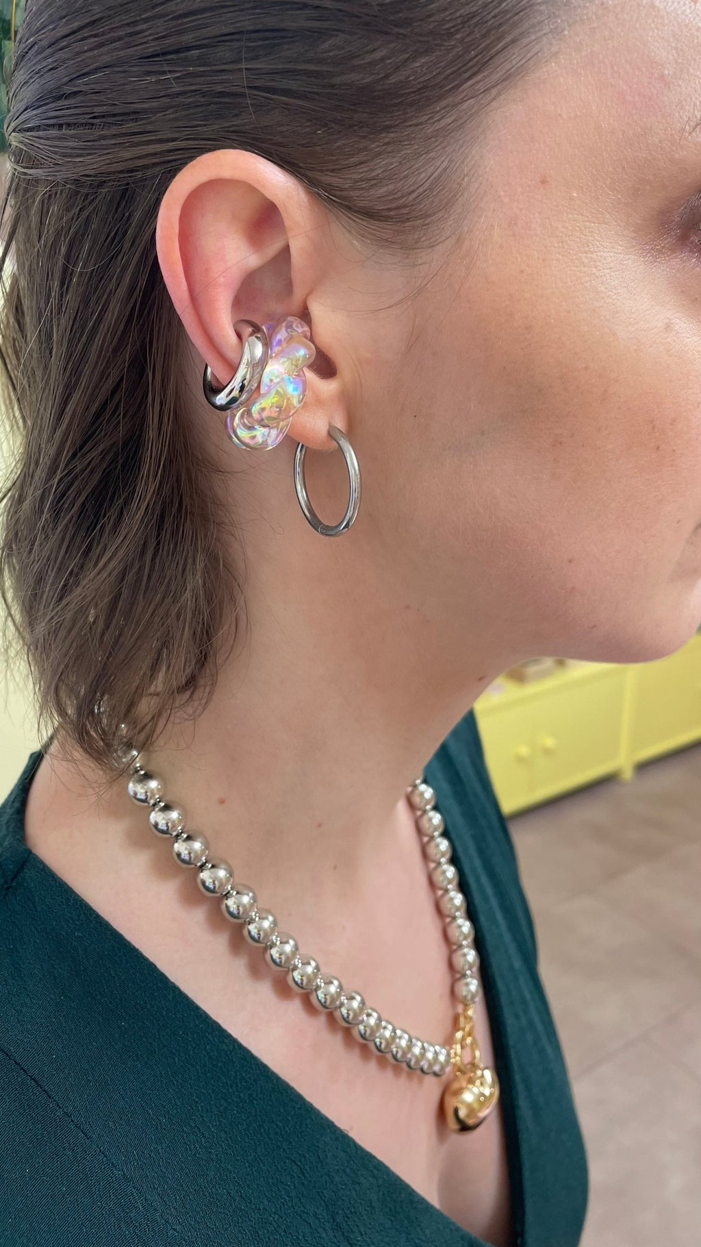 Bague d'Oreille transparente - Farfelue