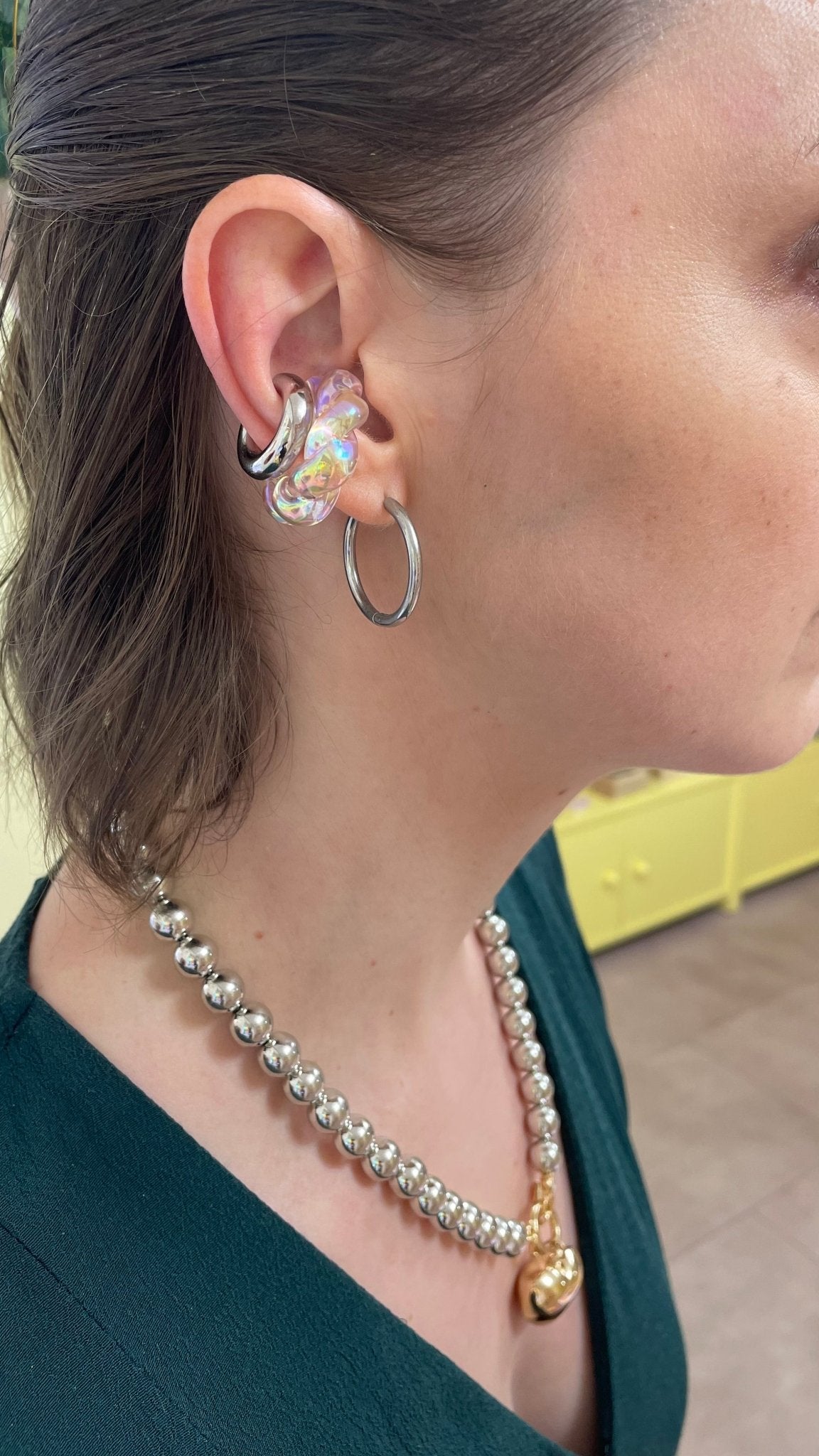 Bague d'Oreille transparente - Farfelue