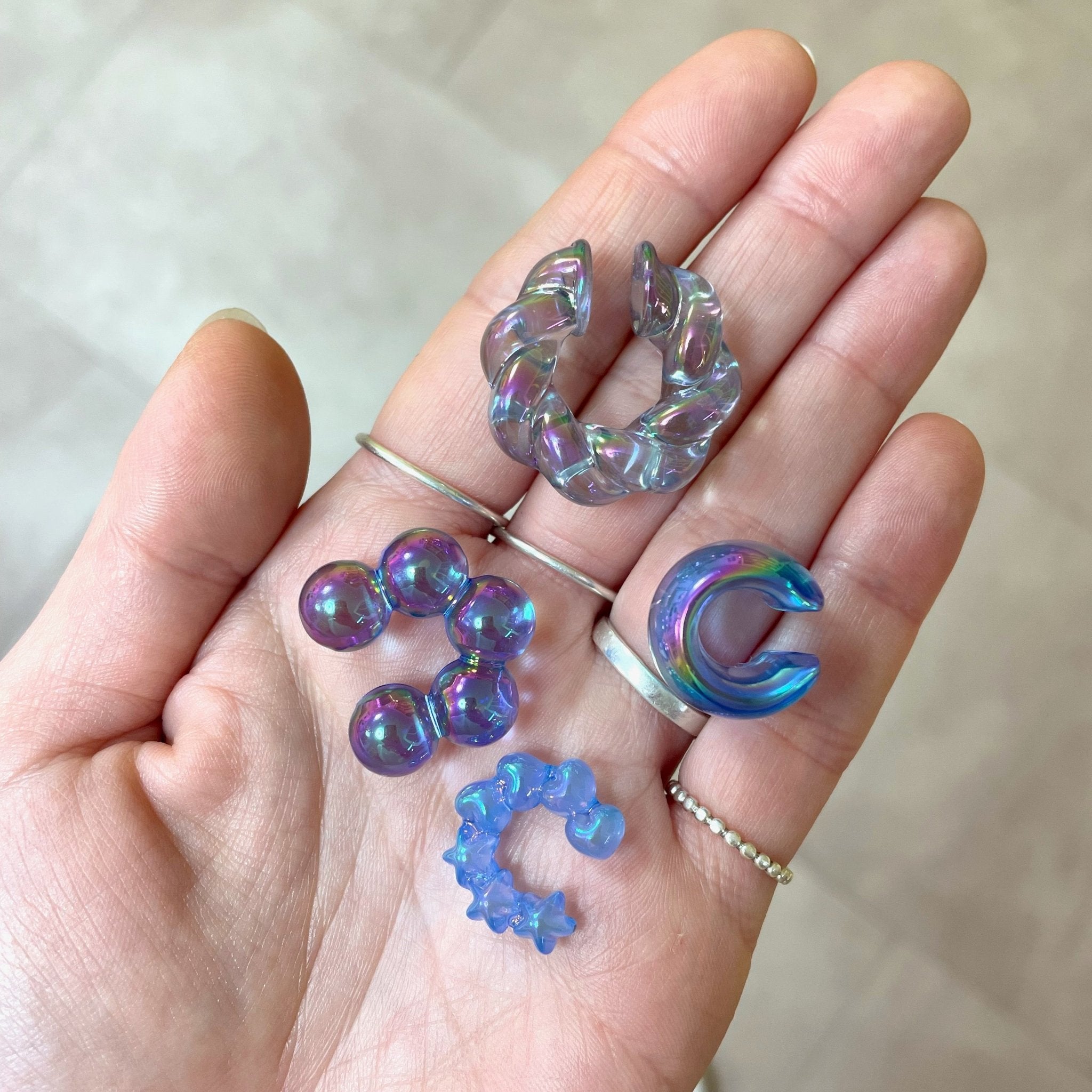 Bague d'Oreille transparente - Farfelue