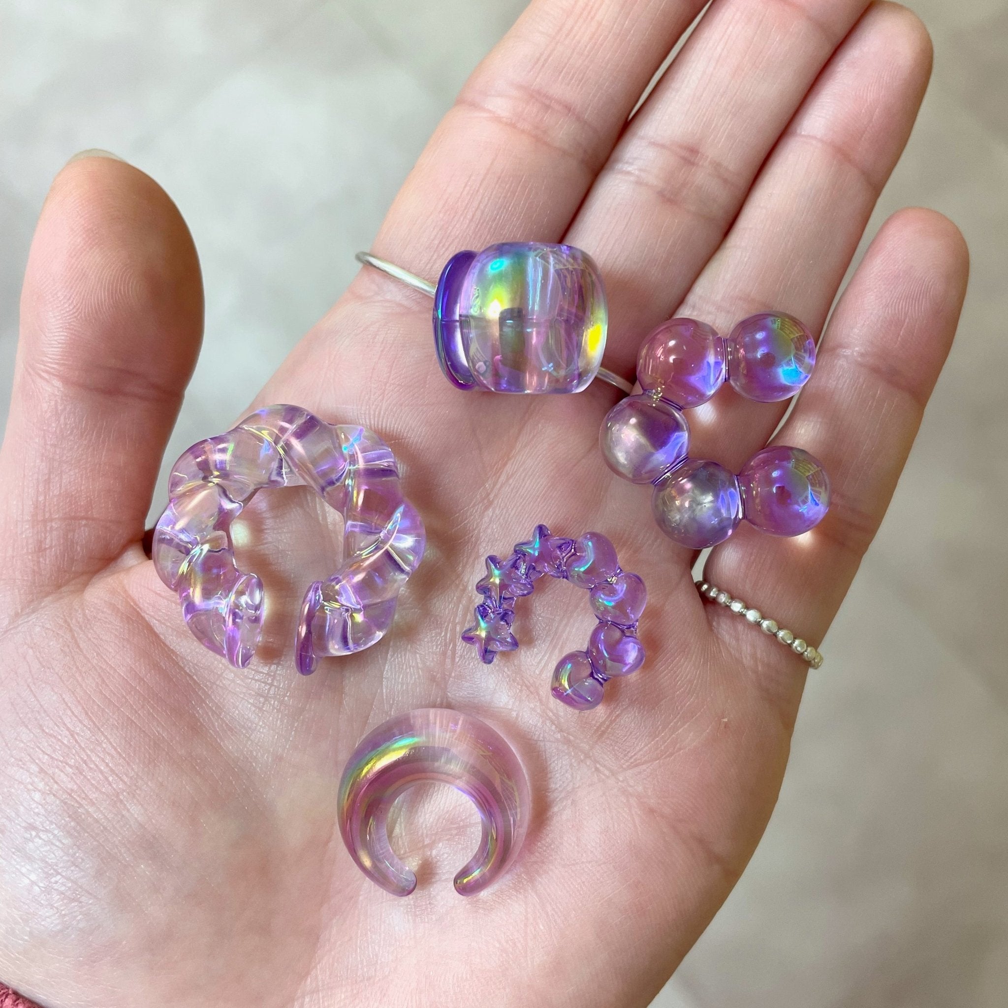 Bague d'Oreille transparente - Farfelue