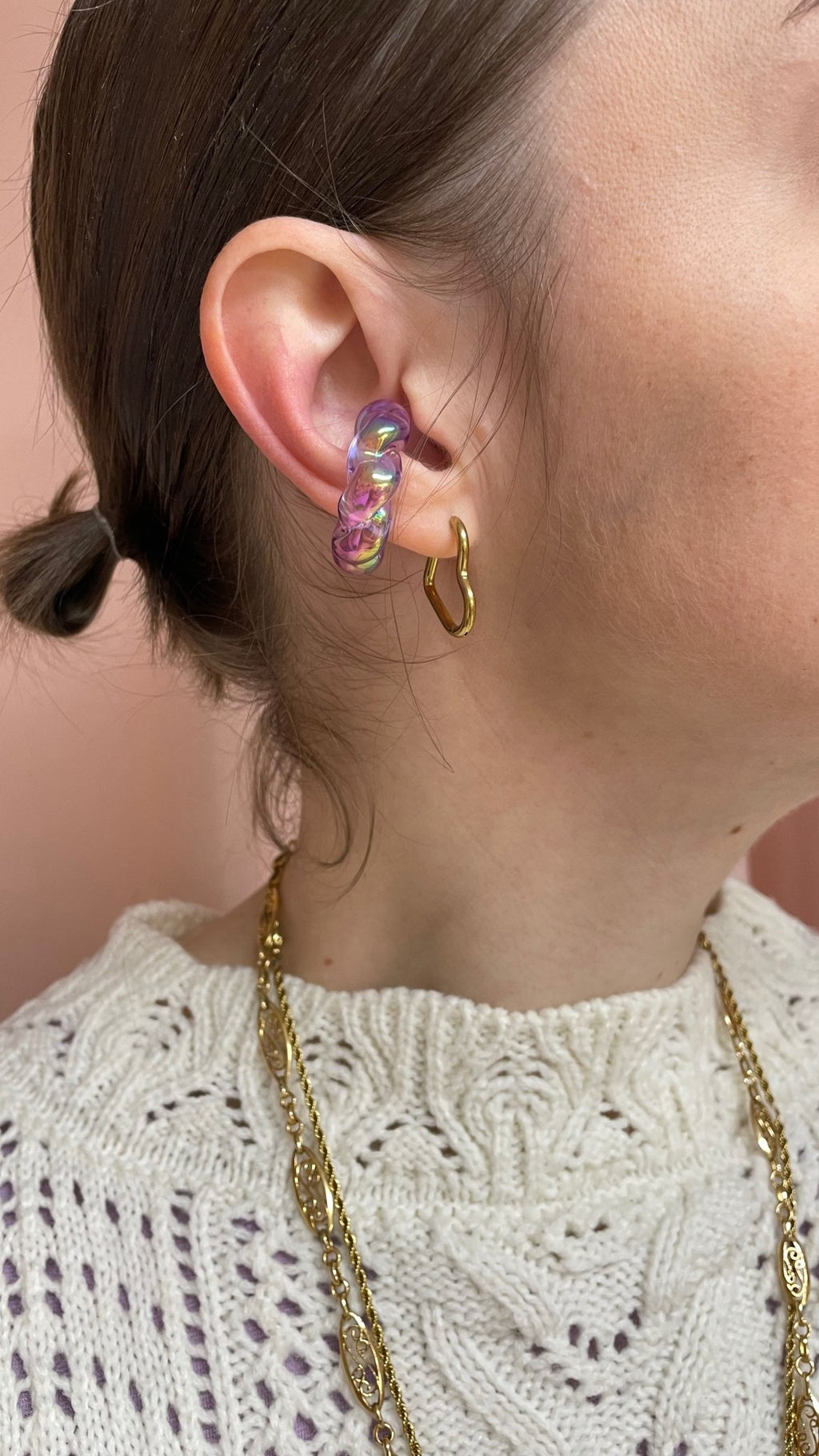 Bague d'Oreille transparente - Farfelue