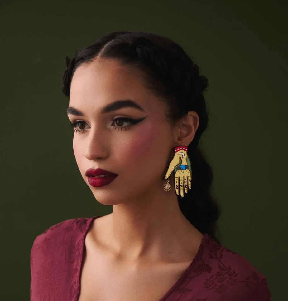 Boucle d'Oreille Funk Da Queen (l'unité) - Farfelue