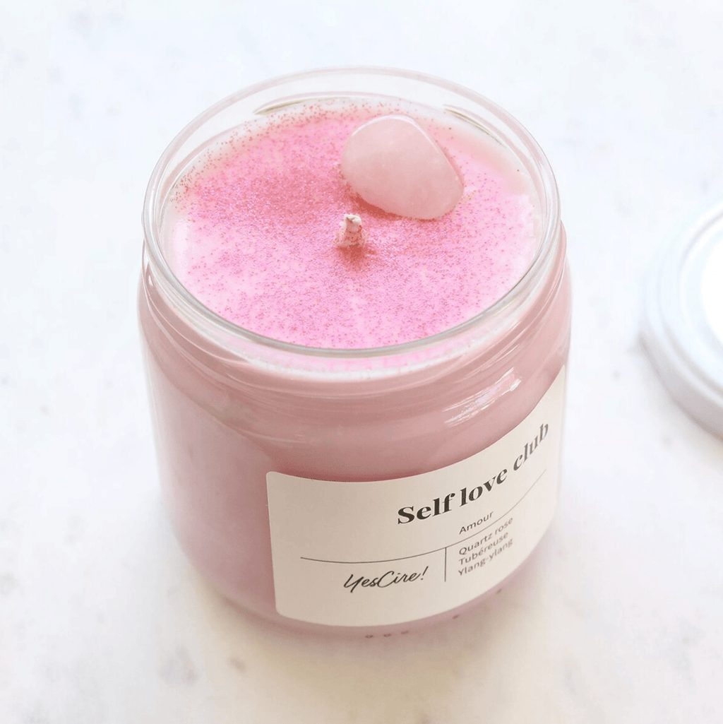 Bougie Lithothérapie Yes Cire - Farfelue