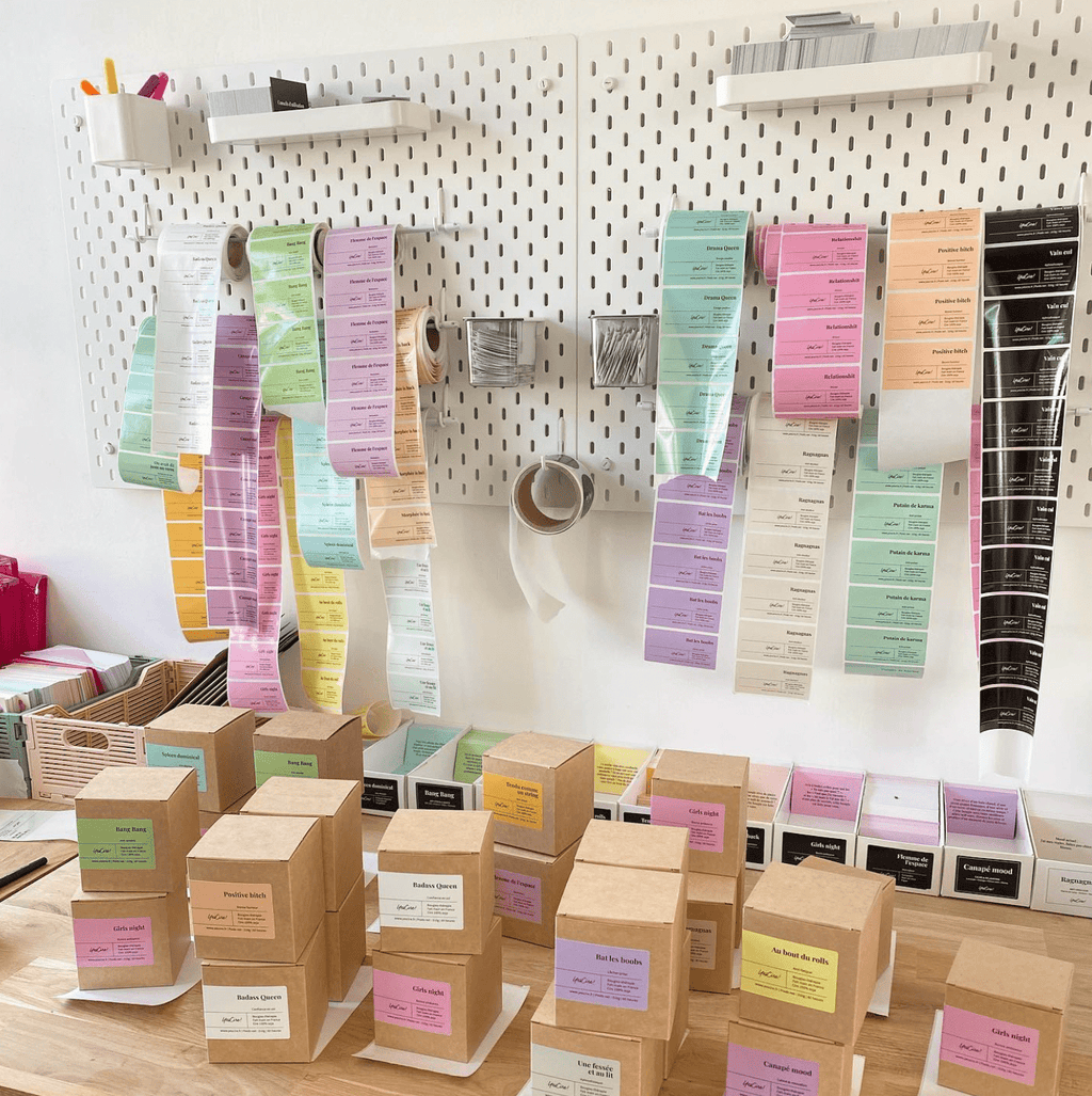 Bougie Lithothérapie Yes Cire - Farfelue