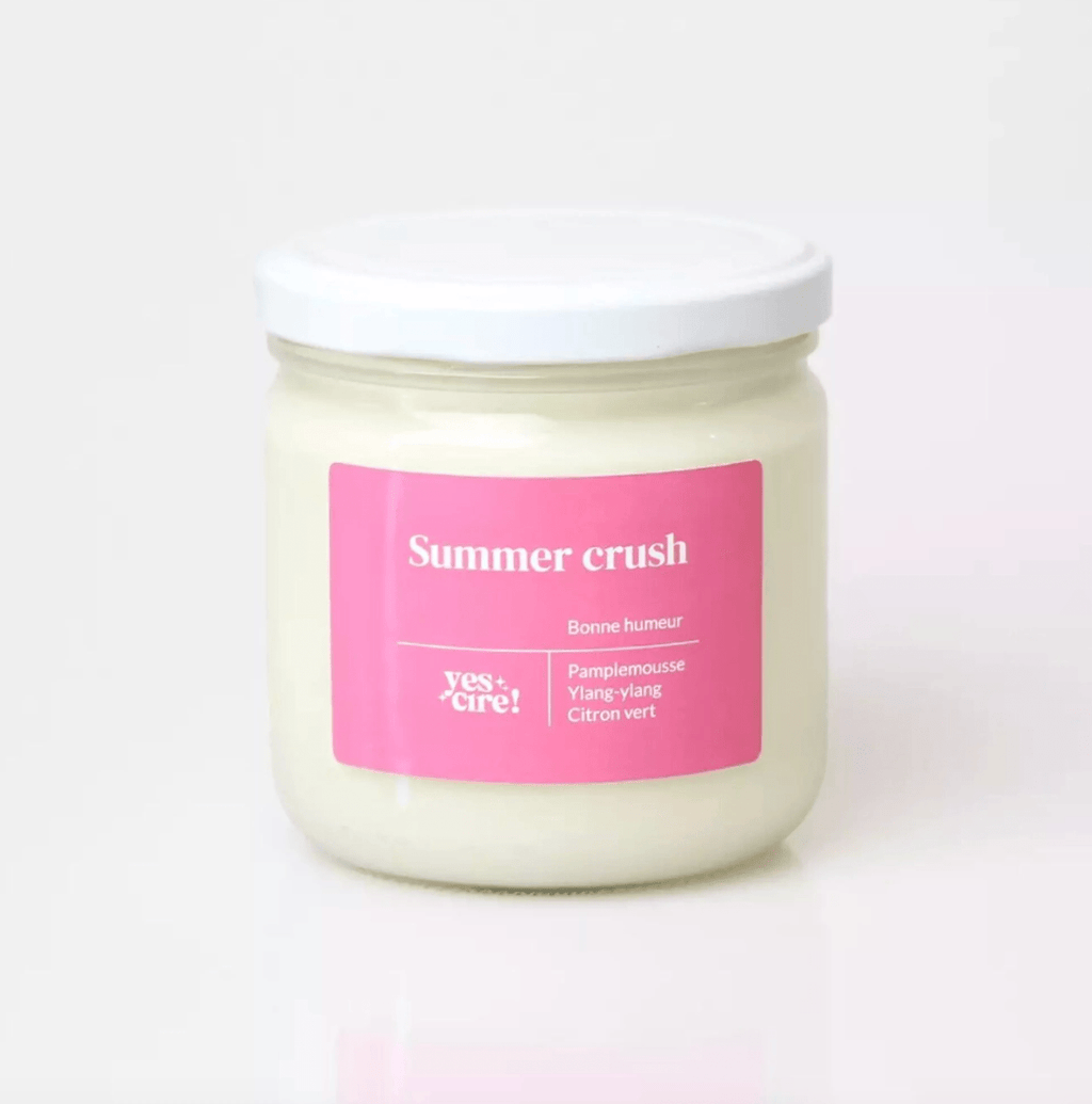 Bougie Lithothérapie Yes Cire - Farfelue