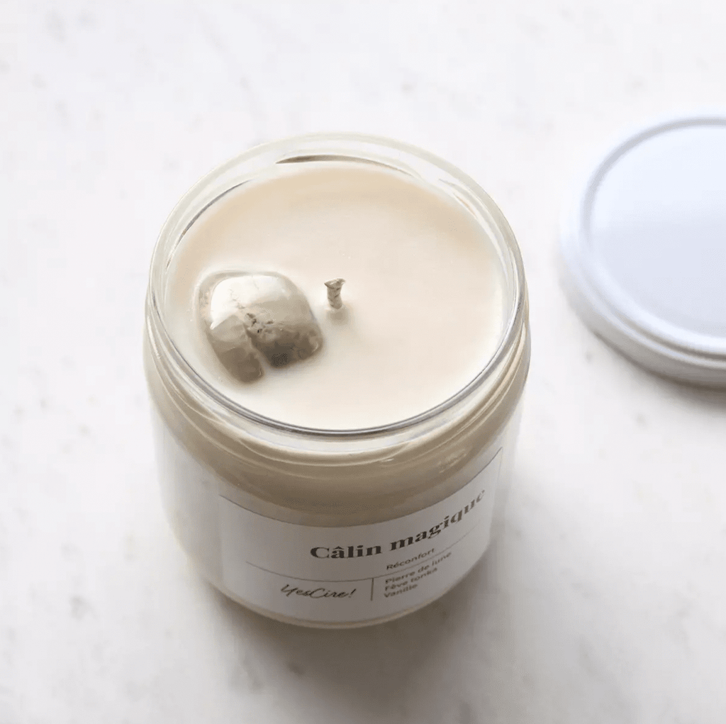 Bougie Lithothérapie Yes Cire - Farfelue