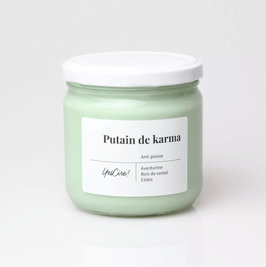 Bougie Lithothérapie Yes Cire - Farfelue