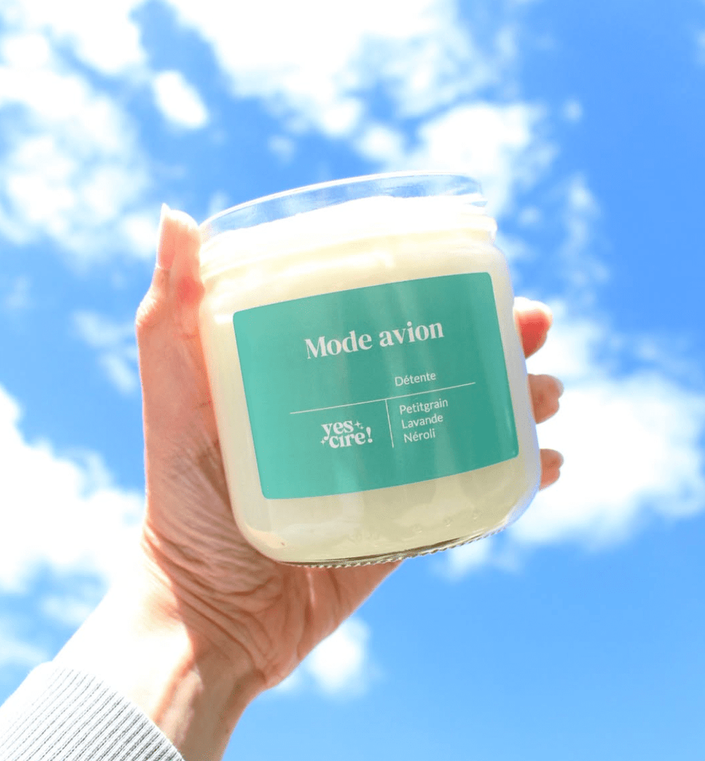 Bougie Lithothérapie Yes Cire - Farfelue