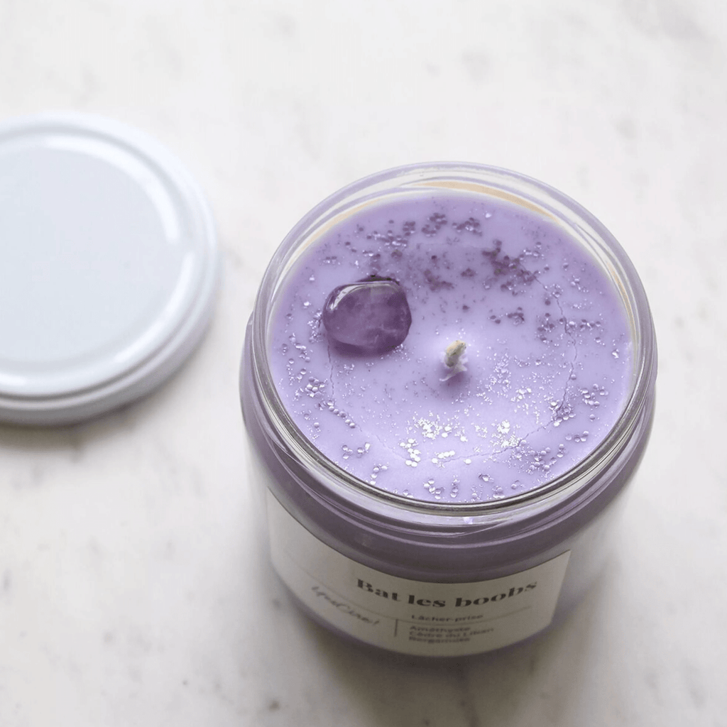 Bougie Lithothérapie Yes Cire - Farfelue