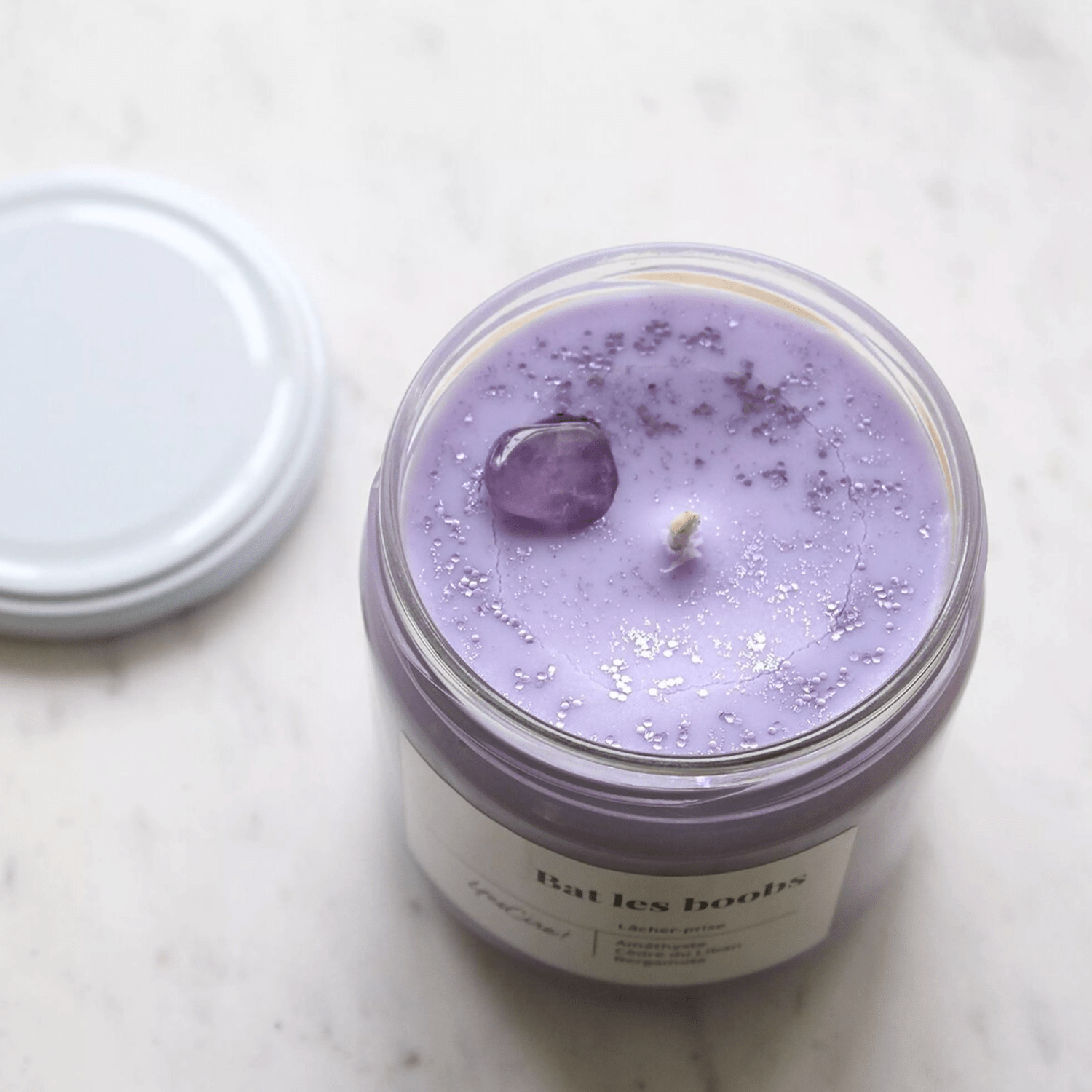 Bougie Lithothérapie Yes Cire - Farfelue