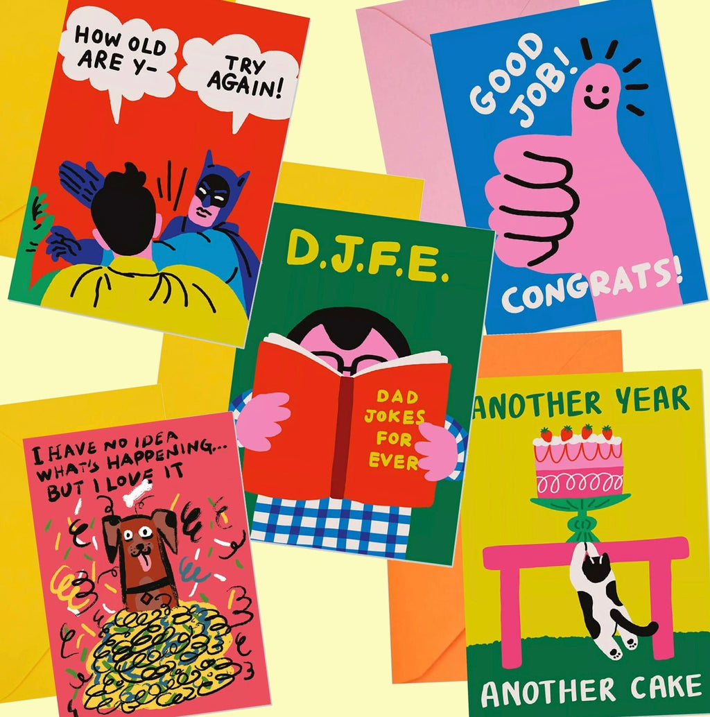 Carte avec enveloppe - Farfelue
