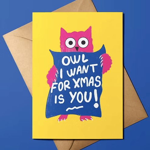 Carte de Voeux Eddie Baehr (avec enveloppe) - Farfelue