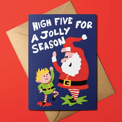 Carte de Voeux Eddie Baehr (avec enveloppe) - Farfelue