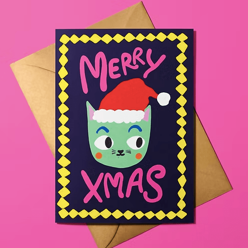 Carte de Voeux Eddie Baehr (avec enveloppe) - Farfelue