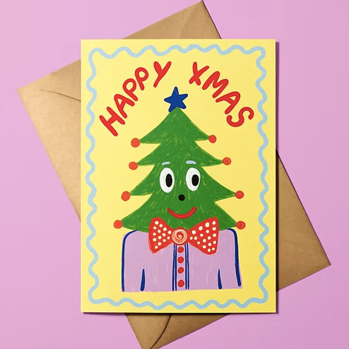 Carte de Voeux Eddie Baehr (avec enveloppe) - Farfelue