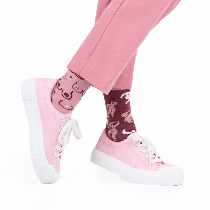 Chaussettes dépareillées ManyMornings - Farfelue