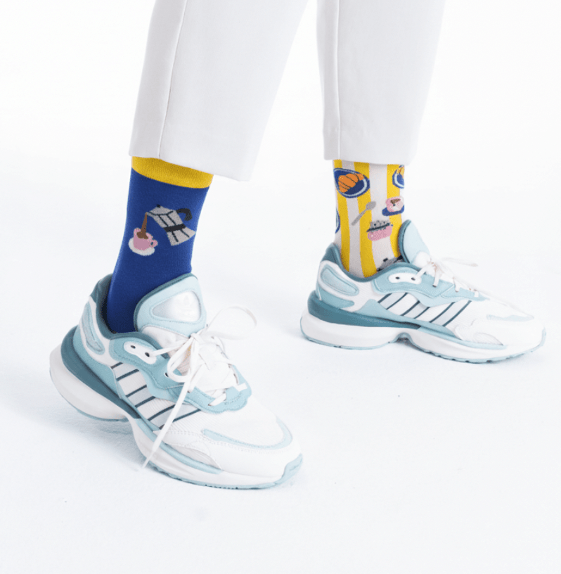 Chaussettes dépareillées ManyMornings - Farfelue