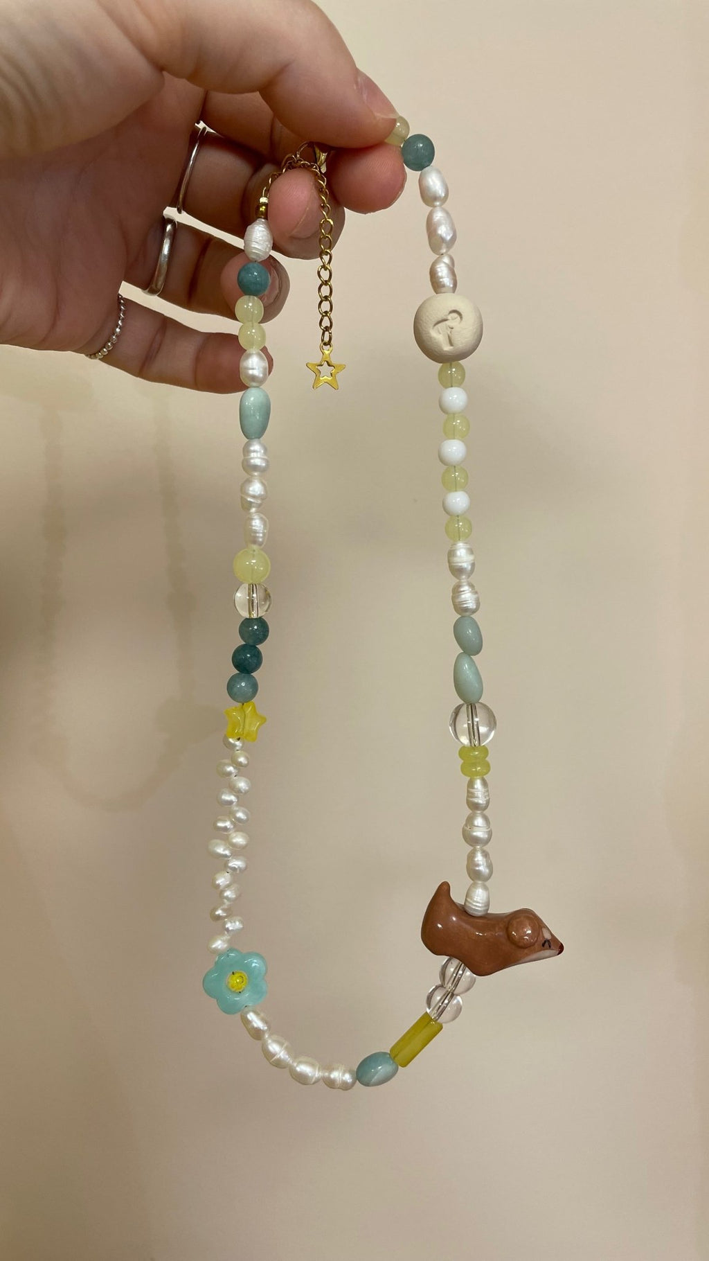 Collier en perles FARFELUE x MIMIBAZAR - Farfelue