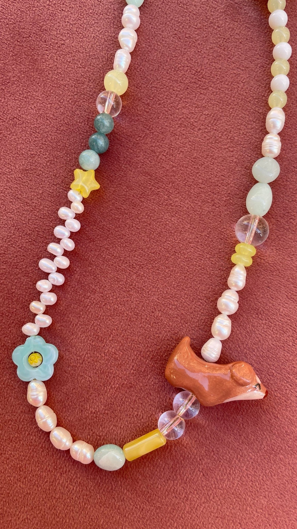 Collier en perles FARFELUE x MIMIBAZAR - Farfelue