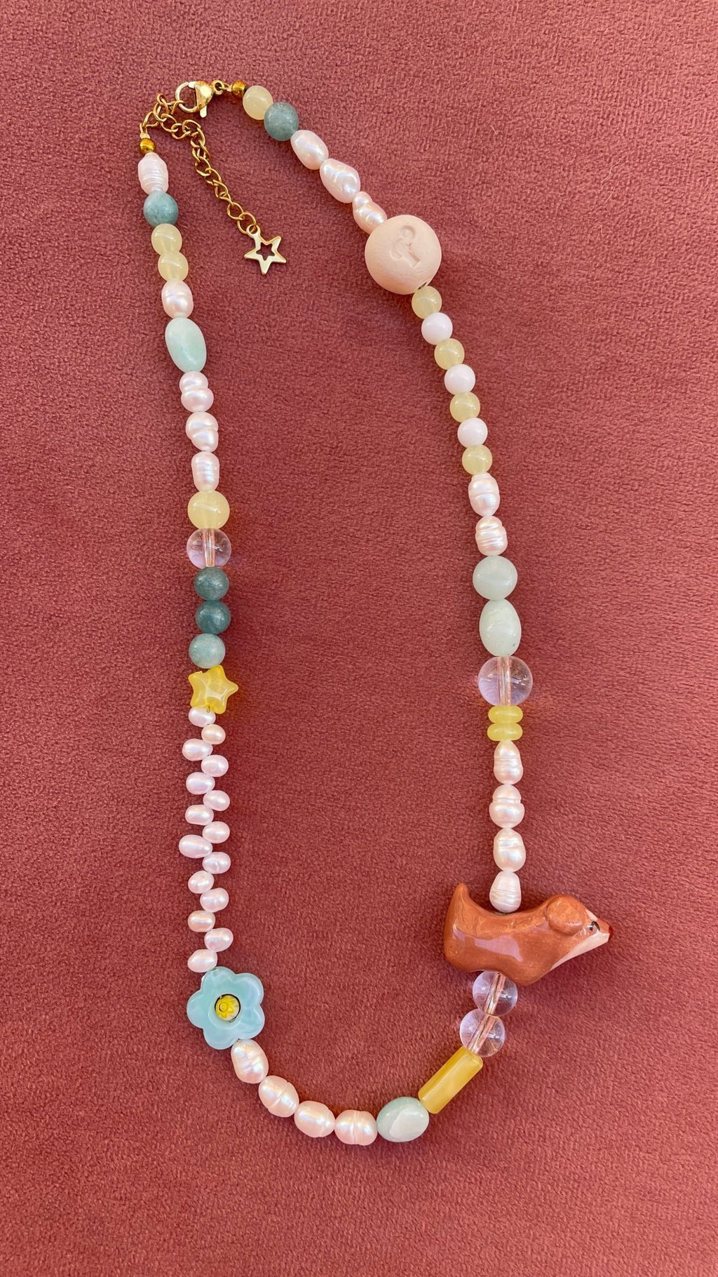 Collier en perles FARFELUE x MIMIBAZAR - Farfelue