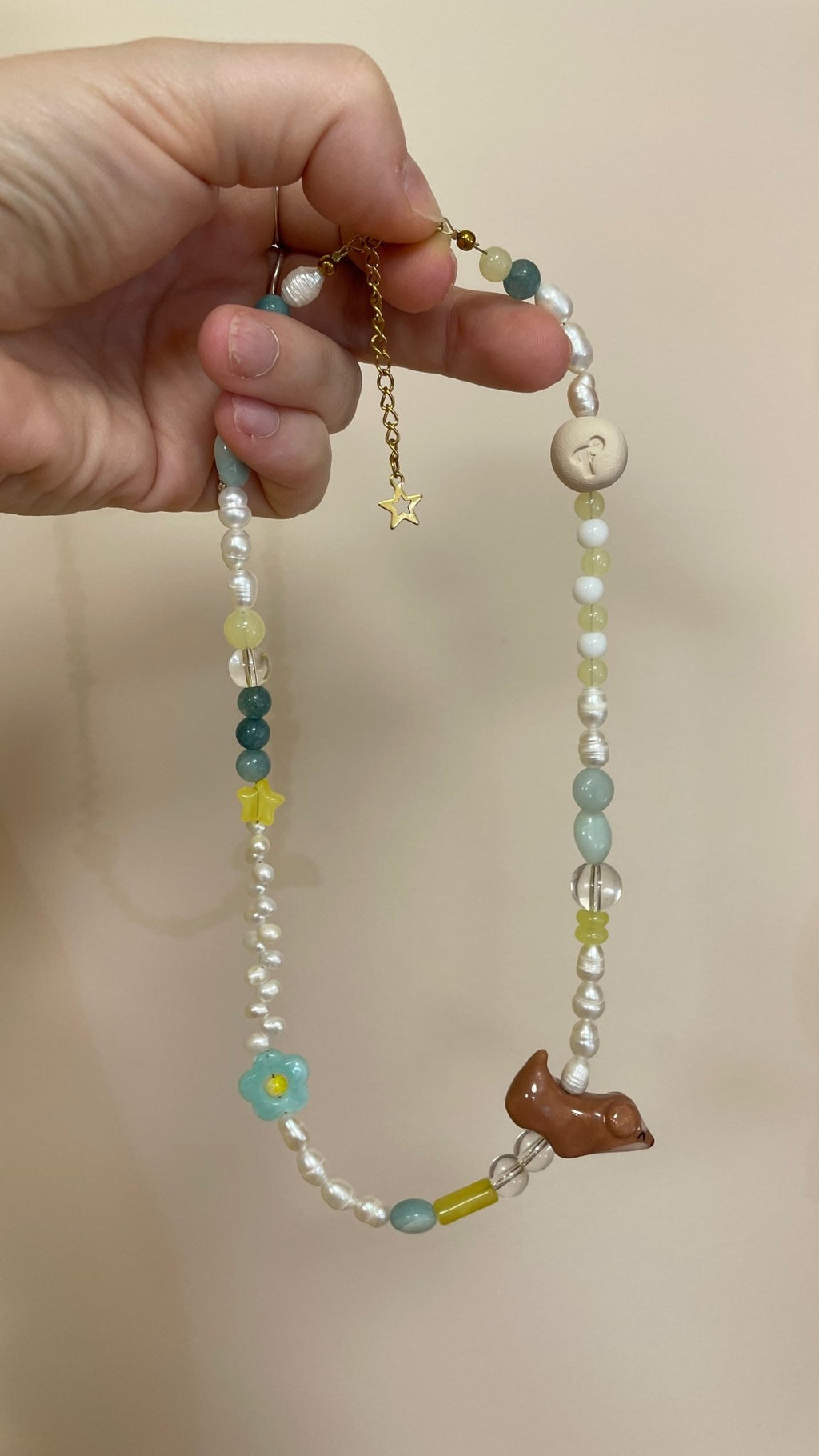 Collier en perles FARFELUE x MIMIBAZAR - Farfelue