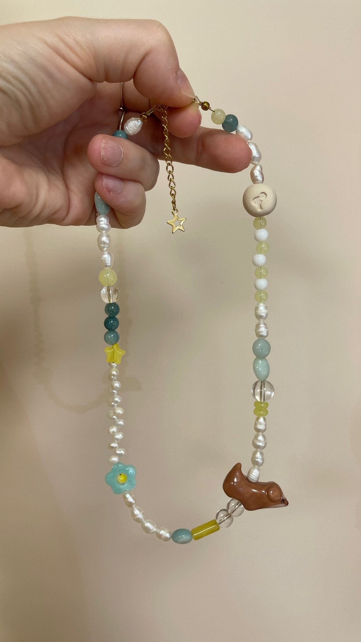 Collier en perles FARFELUE x MIMIBAZAR - Farfelue