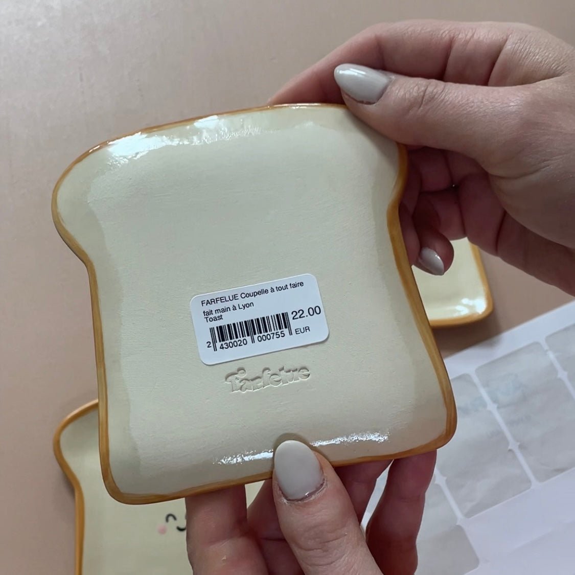 Coupelle à tout faire, le toast - Farfelue