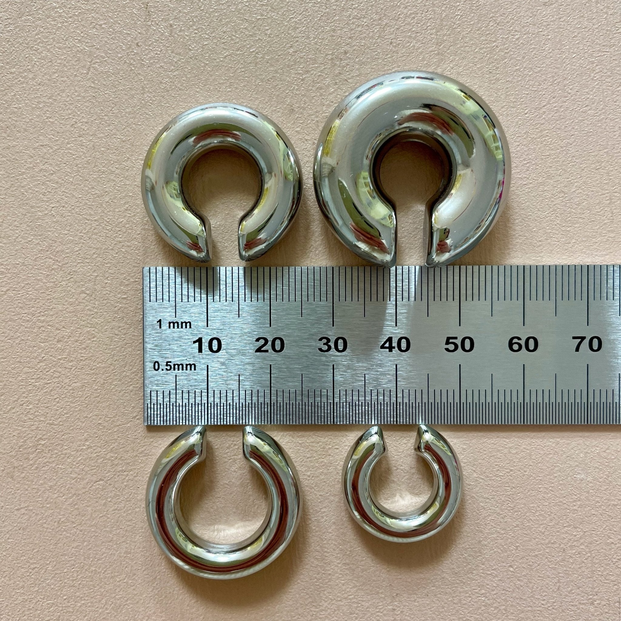 Earcuff / Bague d'oreille en acier inoxydable - Farfelue