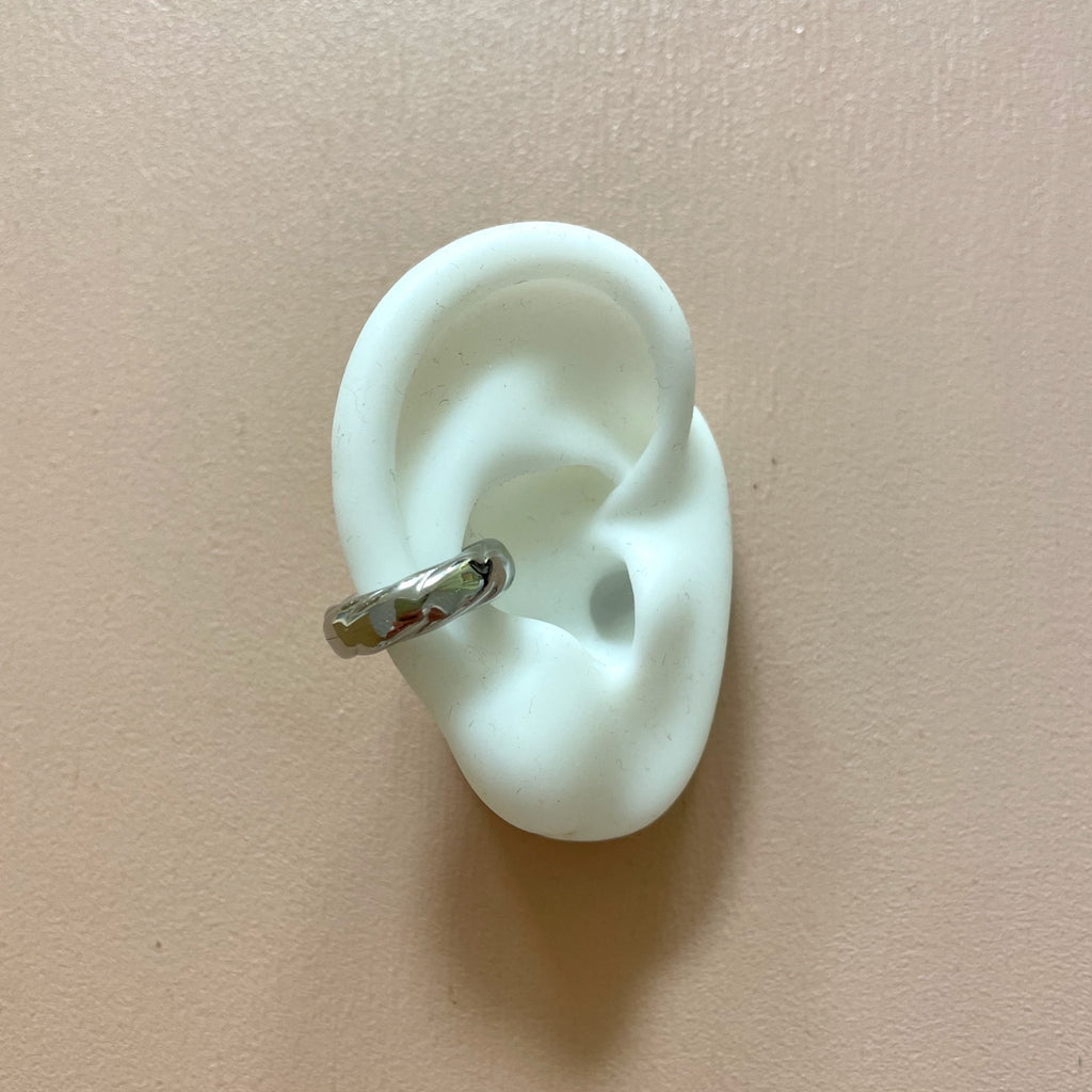 Earcuff / Bague d'oreille en acier inoxydable - Farfelue