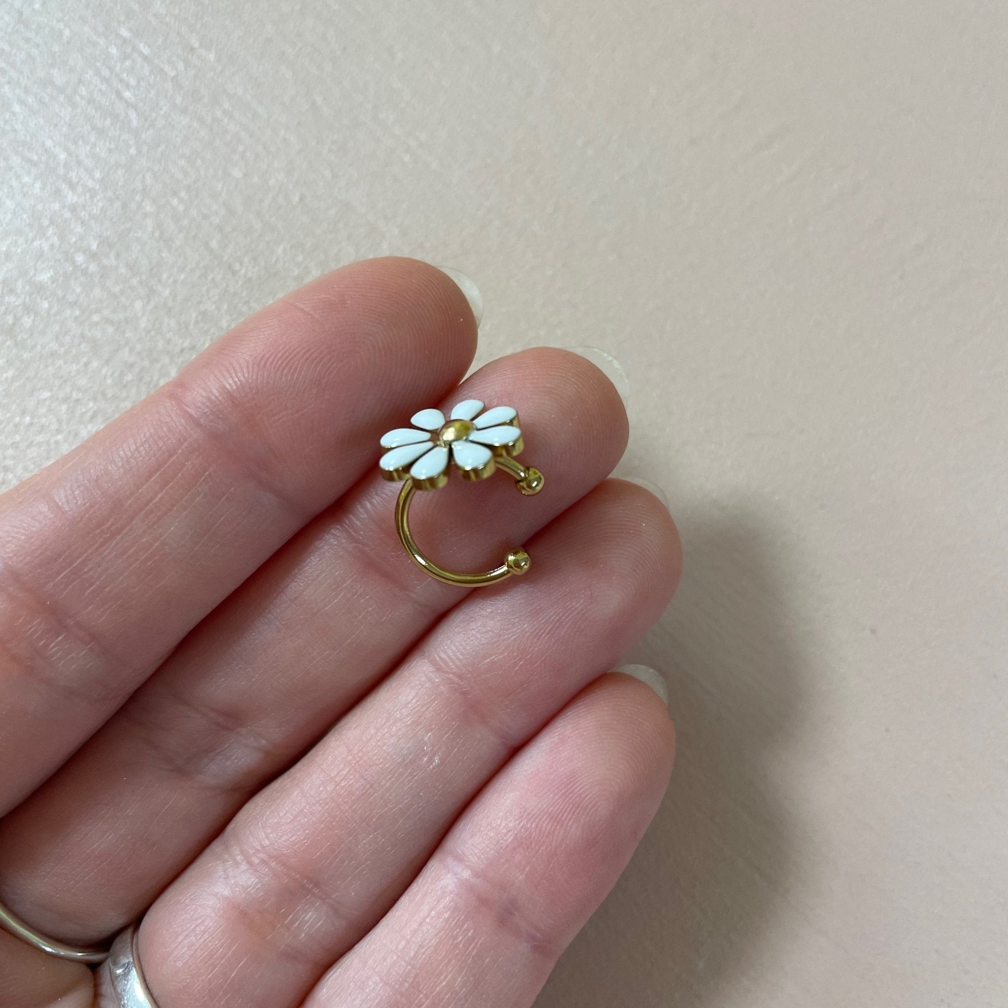 Earcuff / Bague d'oreille en acier inoxydable - Farfelue