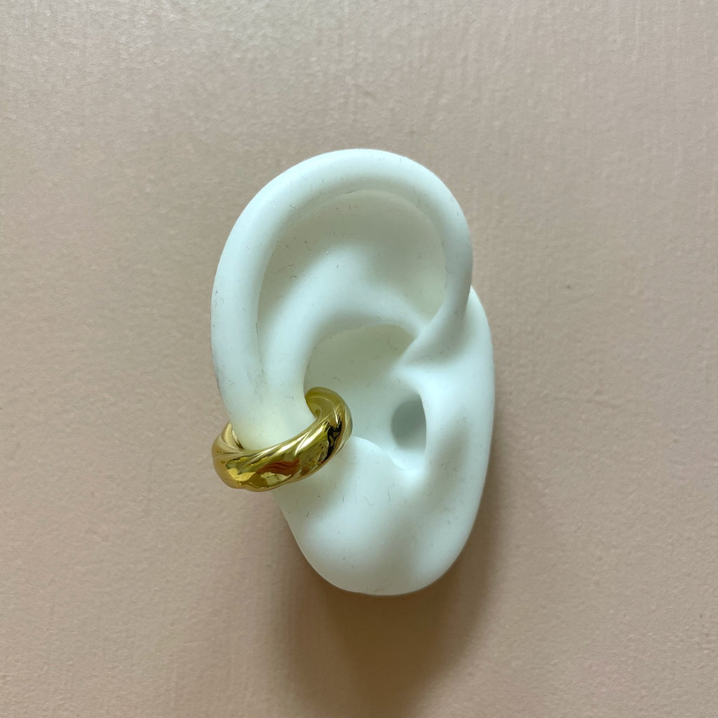 Earcuff / Bague d'oreille en acier inoxydable - Farfelue