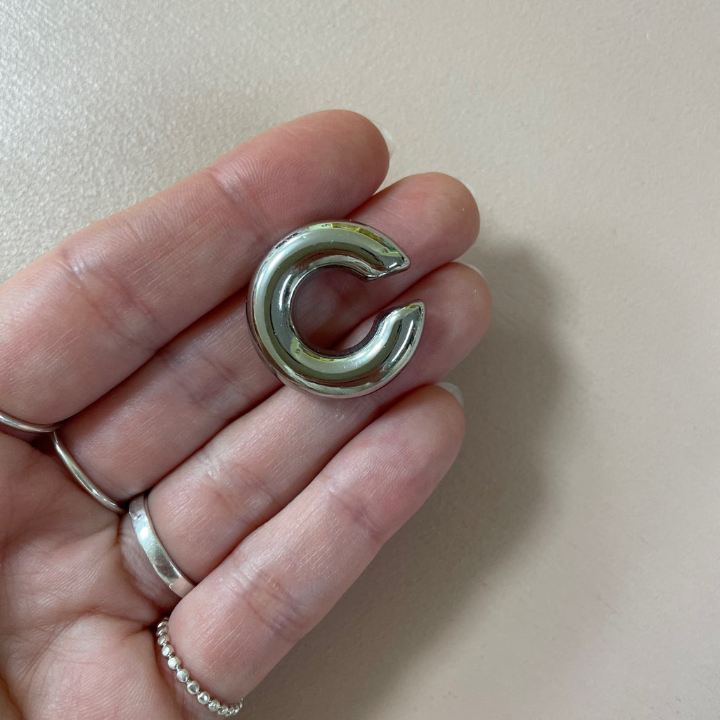 Earcuff / Bague d'oreille en acier inoxydable - Farfelue